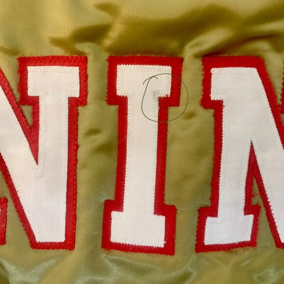 VTG 90s 49ers SF Chalkline jacket - Picture 4 of 5